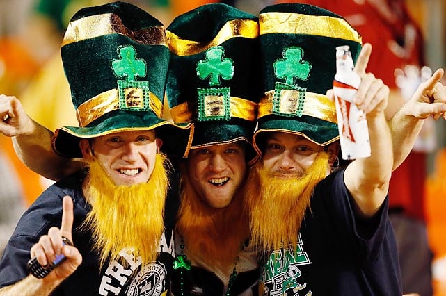 Notre Dame Fighting Irish fans, NCAA, Football