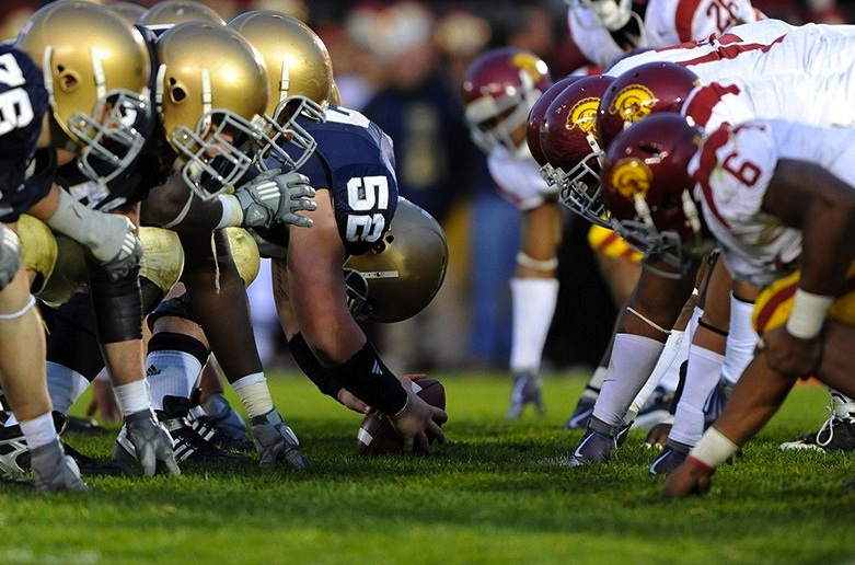 Usc Notre Dame Football Game