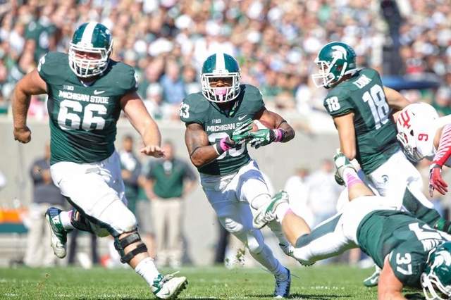 Jeremy Langford, Michigan State Spartans, NCAAF