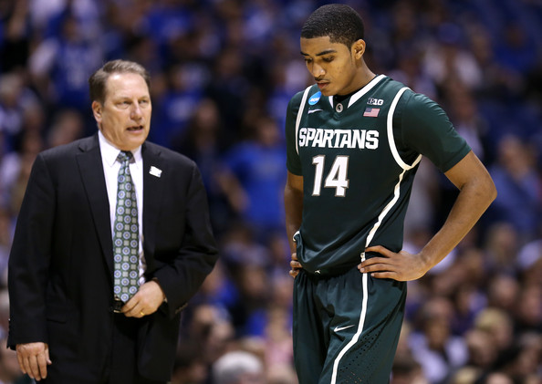 Tom Izzo, Gary Harris, Michigan State Spartans, NCAA Basketball