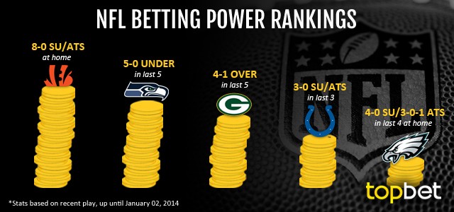 Best NFL Playoff Teams To Bet on – January 2, 2014