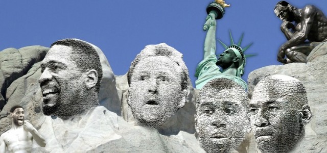 Lebron james store mount rushmore