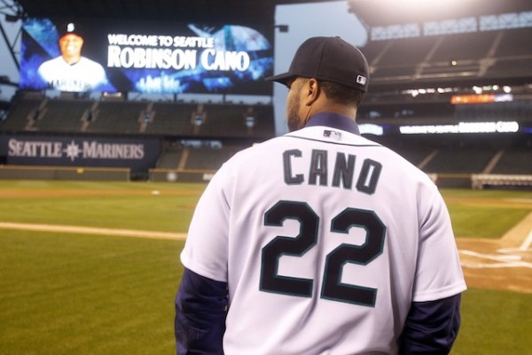 MLB: Seattle Mariners-Robinson Cano press conference