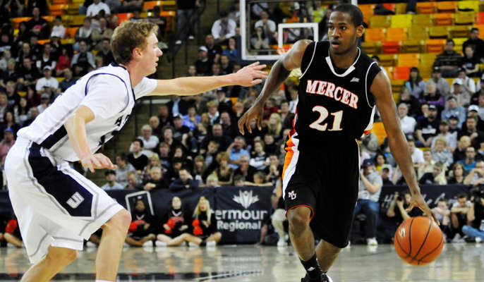 Langston Hall, Mercer Bears, NCAAB, March Madness_3