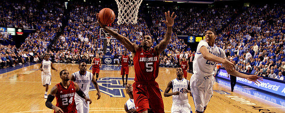 Where&#39;s the money on No. 4 Louisville Cardinals & No. 8 Kentucky Wildcats? March 28, 2014