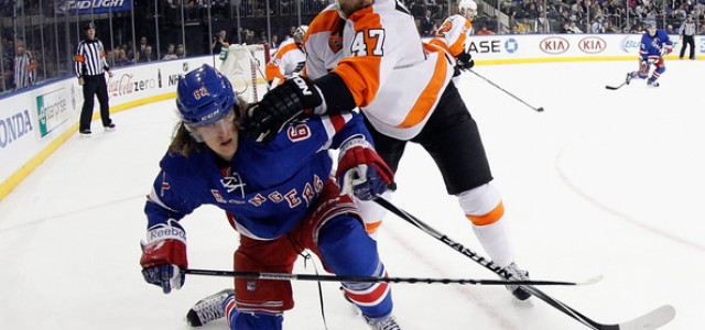 Philadelphia Flyers vs. New York Rangers – 2014 Stanley Cup Playoffs – Game 2 Betting Preview and Prediction