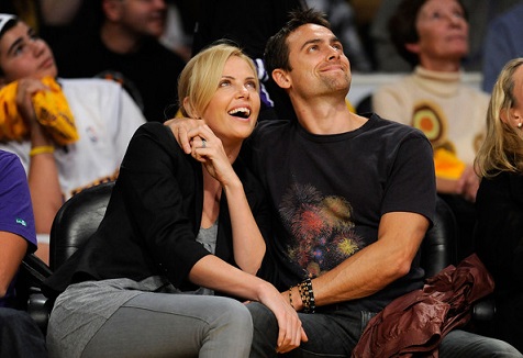 Charlize-Theron-LA-Lakers