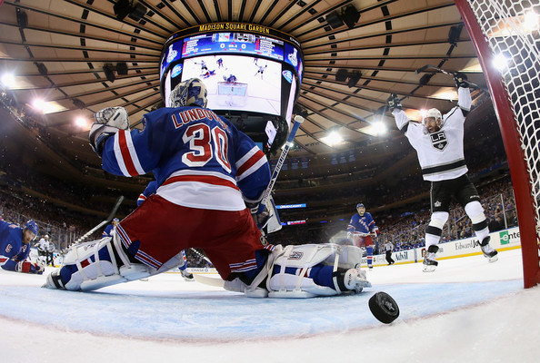 Henrik Lundqvist, Dwight King, LA Kings, NHL