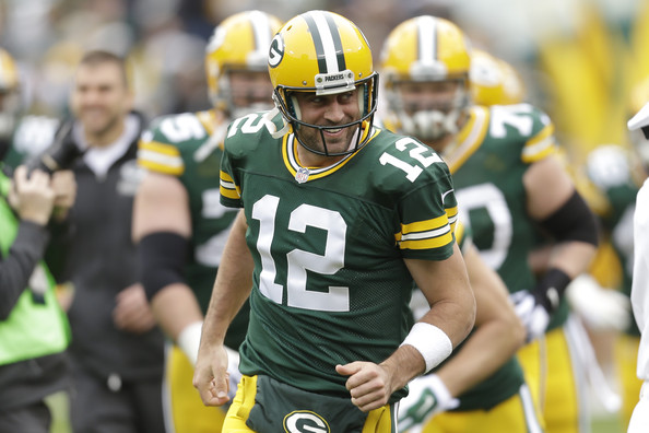 Aaron+Rodgers+Green+Bay+Packers+Smile
