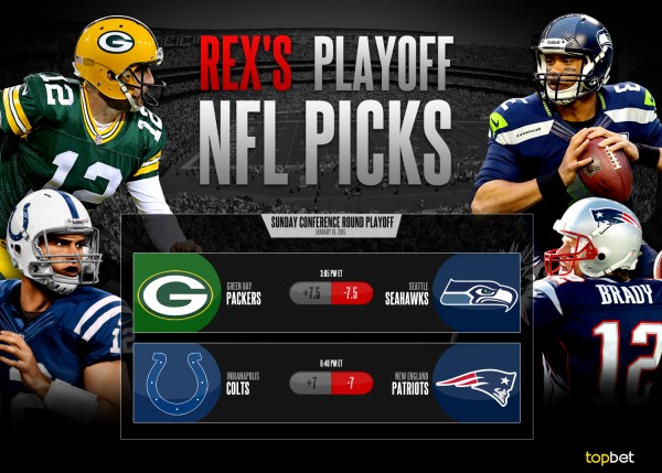 Complete NFL Playoffs Conference Round Predictions and Picks