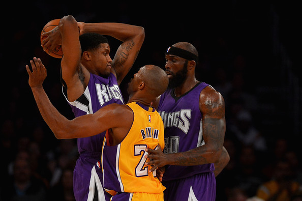 Kobe Bryant, Rudy Gay, Reggie Evans