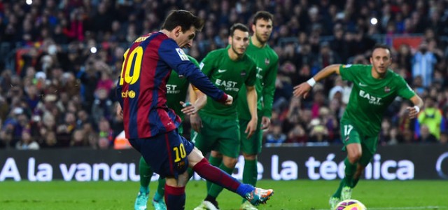 UEFA Champions League Barcelona vs. Manchester City Predictions, Picks, Odds, and Betting Preview – Round of 16 First Leg – February 24, 2015