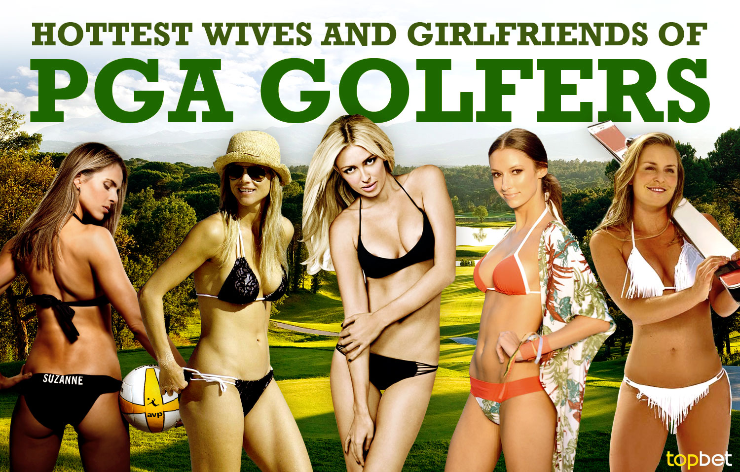 Hottest Pga Tour Wives And Girlfriends Top Wags Of Pro Golfers 