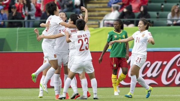 WWCup Cameroon China Soccer