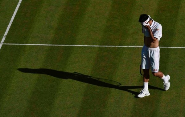 Nishikori Wimbledon injury