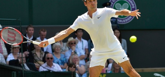 Roger Federer vs. Roberto Bautista Agut – 2015 Wimbledon Fourth Round Predictions, Odds, and Tennis Betting Preview