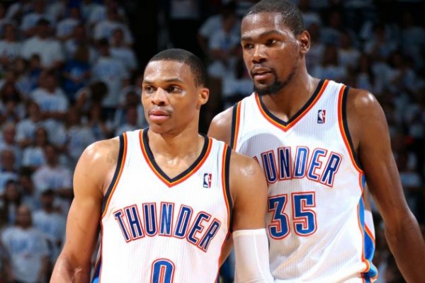 Oklahoma City Thunder Durant Westbrook