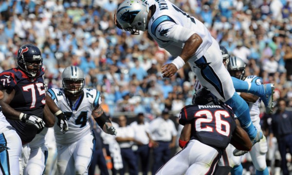 USP NFL: HOUSTON TEXANS AT CAROLINA PANTHERS S FBN USA NC