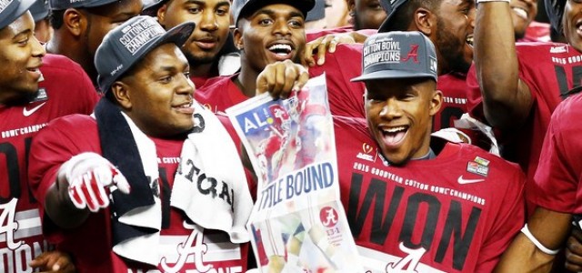 Alabama Crimson Tide vs. Clemson Tigers College Football Playoff National Championship Game Predictions, Odds, Picks and NCAA Football Betting Preview – January 11, 2016