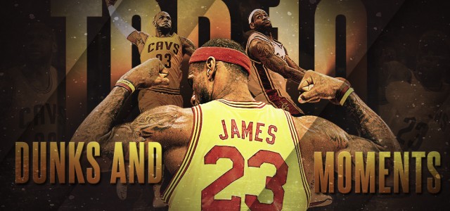 Top 10 LeBron James Dunks and Moments