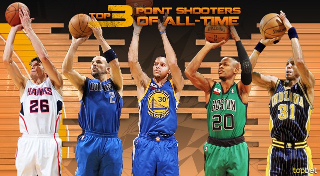 top 50 nba 3 point shooters of all time