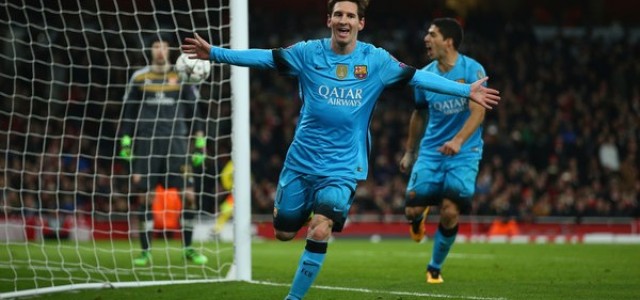 UEFA Champions League Barcelona vs. Arsenal Predictions, Picks, and Preview – Round of 16 Second Leg – March 16, 2016