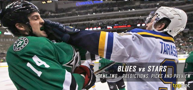 St. Louis Blues vs. Dallas Stars Predictions, Picks and Preview – 2016 Stanley Cup Playoffs – Western Conference Semifinals Game Two – May 1, 2016