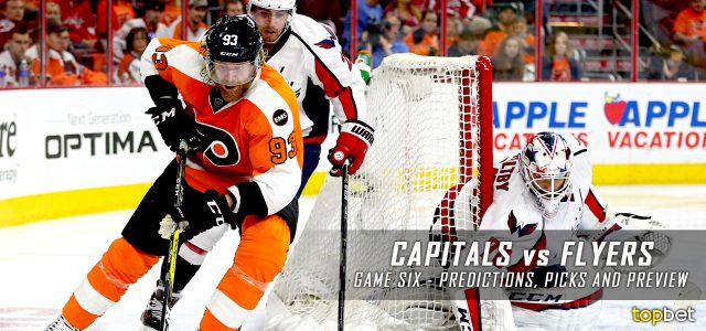Washington Capitals vs. Philadelphia Flyers Predictions, Picks and Preview – 2016 Stanley Cup Playoffs – Eastern Conference First Round Game Six – April 24, 2016