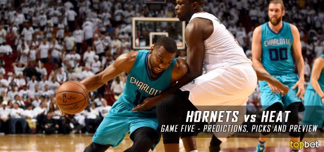 Charlotte Hornets vs. Miami Heat Predictions, Picks and Preview – 2016 NBA Playoffs – Eastern Conference First Round Game Five – April 27, 2016
