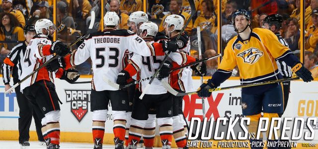 Anaheim Ducks vs. Nashville Predators Predictions, Picks and Preview – 2016 Stanley Cup Playoffs – Western Conference First Round Game Four – April 21, 2016