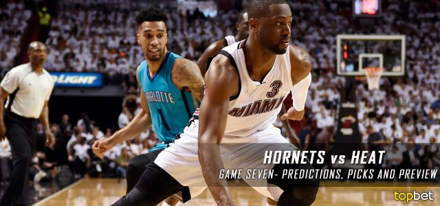 Charlotte Hornets vs. Miami Heat Predictions, Picks and Preview – 2016 NBA Playoffs – Eastern Conference First Round Game Seven – May 1, 2016