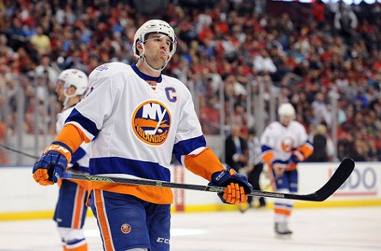 NHL Islanders John Tavares bummed out