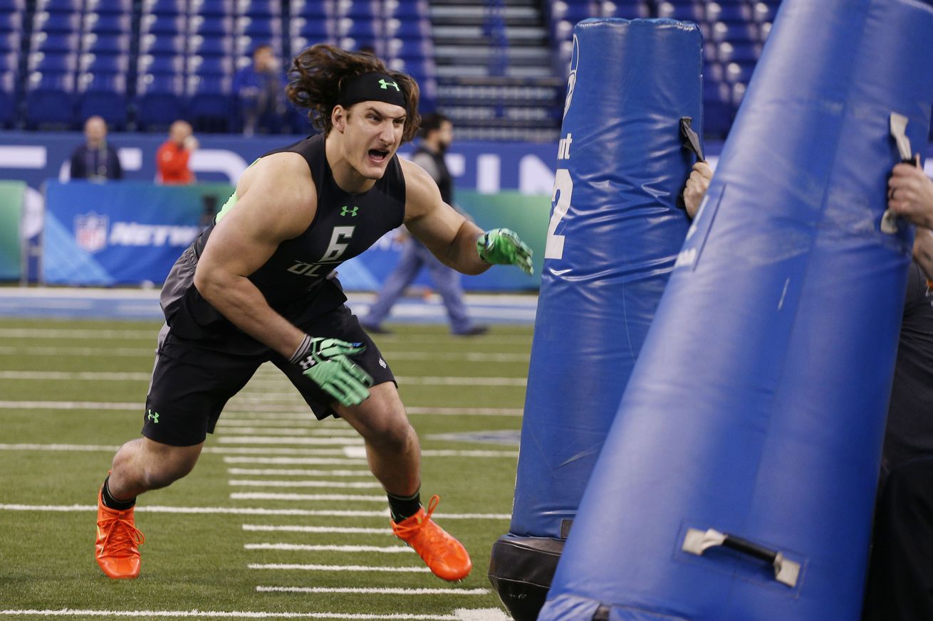 Draft Prospect Joey Bosa at NFL Combine