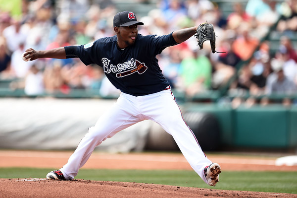 Julio Teheran pitching