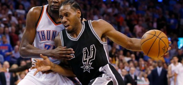 Oklahoma City Thunder vs. San Antonio Spurs Predictions, Picks and Preview – 2016 NBA Playoffs – Western Conference Semifinals Game One – April 30, 2016