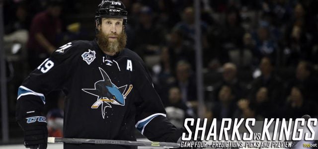 San Jose Sharks vs. Los Angeles Kings Predictions, Picks and Preview – 2016 Stanley Cup Playoffs – Western Conference First Round Game Four – April 20, 2016