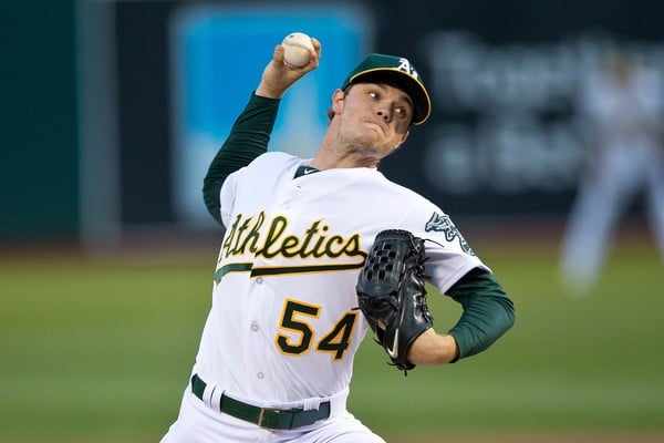 Sonny Gray pitching