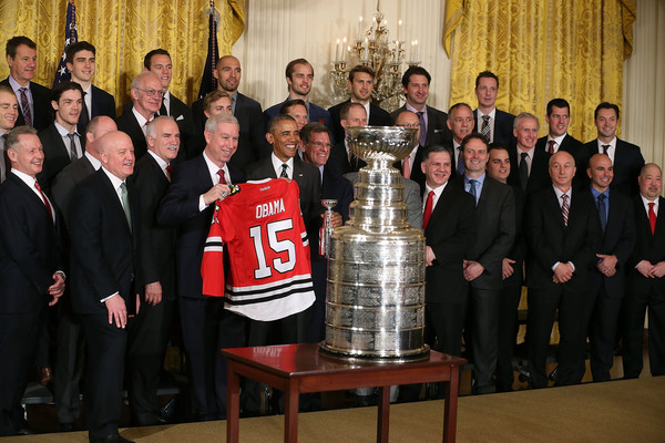 The Blackhawks at the White House