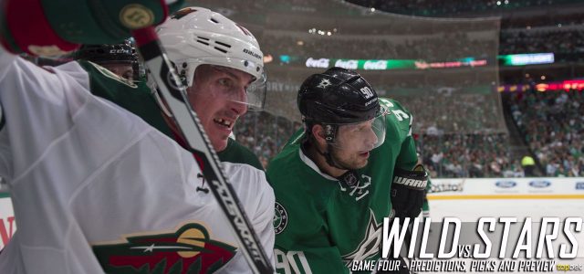 Minnesota Wild vs. Dallas Stars Predictions, Picks and Preview – 2016 Stanley Cup Playoffs – Western Conference First Round Game Four – April 20, 2016