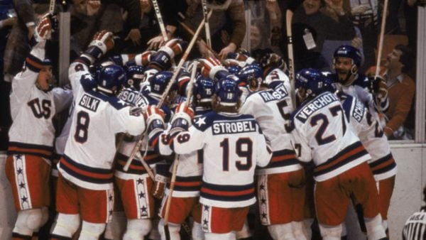 underdogs 1980 USA Men's Hockey Team