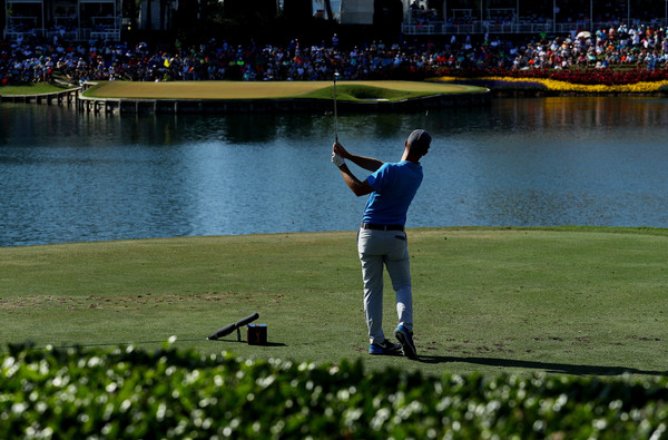 Kevin Chappell tees off at the PLAYERS Championship