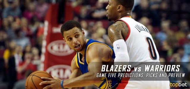 Portland Trail Blazers vs. Golden State Warriors Predictions, Picks and Preview – 2016 NBA Playoffs – Western Conference Semifinals Game Five – May 11, 2016