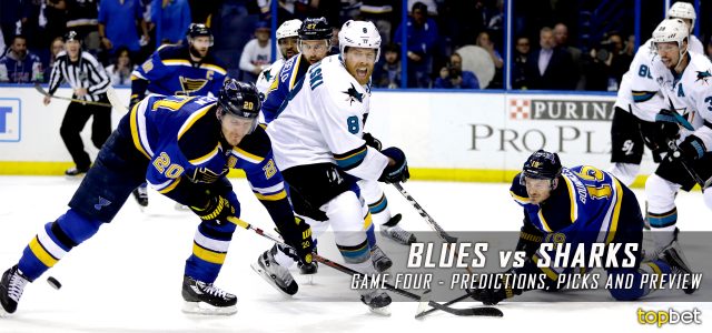 St. Louis Blues vs. San Jose Sharks Predictions, Picks and Preview – 2016 Stanley Cup Playoffs – Western Conference Final Game Four – May 21, 2016