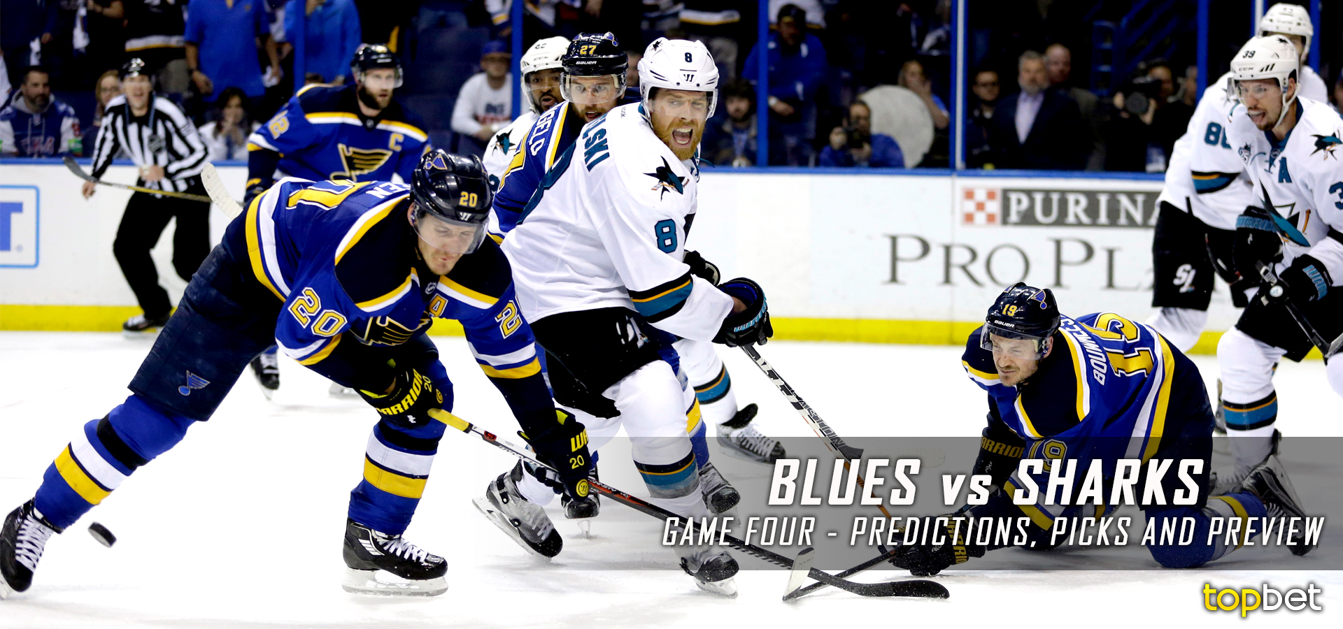 Blues vs Sharks Series Game 4 Predictions, Picks and Preview