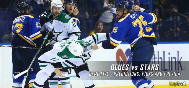 St. Louis Blues vs. Dallas Stars Predictions, Picks and Preview – 2016 Stanley Cup Playoffs – Western Conference Semifinals Game Five – May 7, 2016