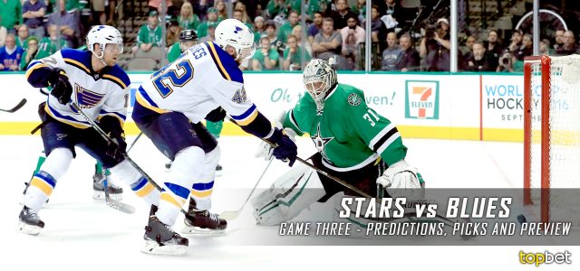 Dallas Stars vs. St. Louis Blues Predictions, Picks and Preview – 2016 Stanley Cup Playoffs – Western Conference Semifinals Game Three – May 3, 2016