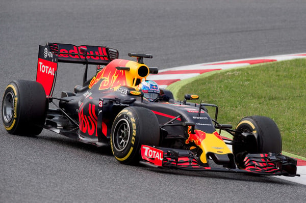 Daniel Ricciardo of Red Bull