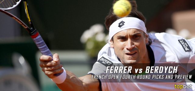 David Ferrer vs. Tomas Berdych Prediction and Preview – 2016 French Open Fourth Round