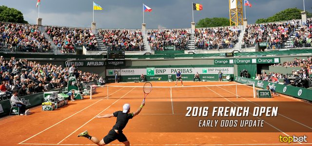 Tennis – Early 2016 French Open Odds Update