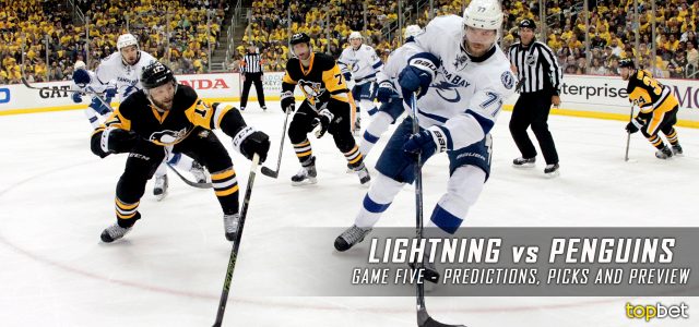 Tampa Bay Lightning vs. Pittsburgh Penguins Predictions, Picks and Preview – 2016 Stanley Cup Playoffs – Eastern Conference Final Game Five – May 22, 2016